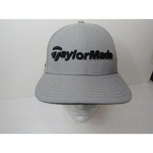 TaylorMade M5 TP5 Authentic Golf Tour Cap Hat Logo Adjustible  Grey NwoT